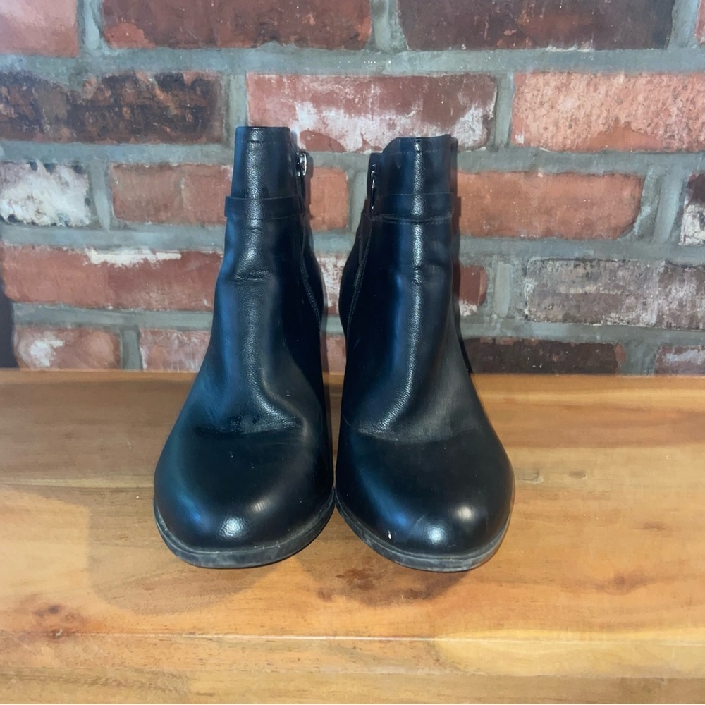 Heeled Black Booties Liz Claiborne